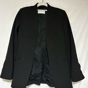Babaton for Aritzia Black Open-Front Blazer Jacket